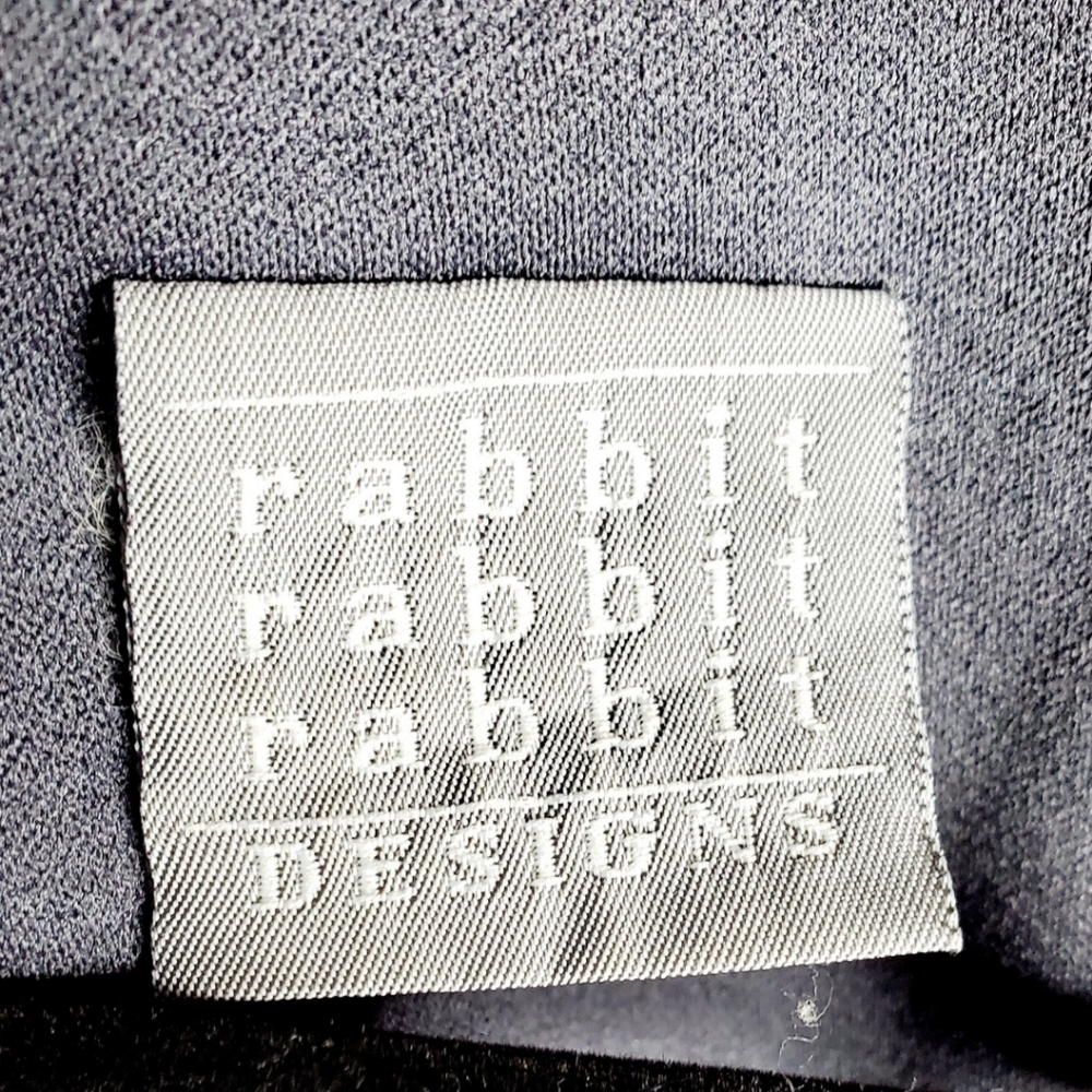 Rabbit Rabbit Rabbit Designs Silver and Gray Formal Midi Dress - Picture 6 of 6